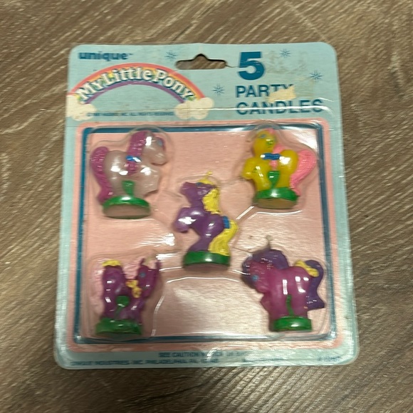 My little pony petite ponies party candles - new in package - Picture 1 of 2